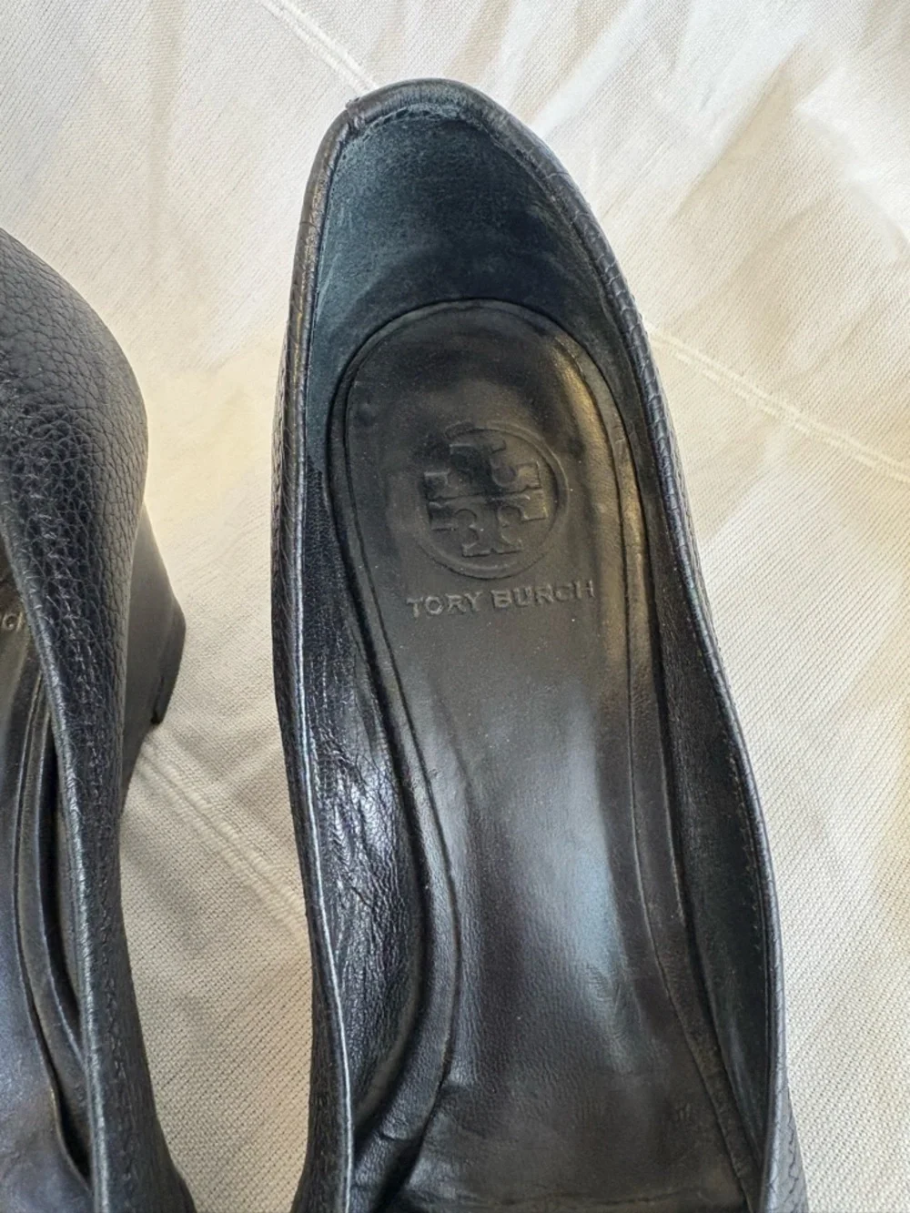 Tory Burch‎ Sally peep-toe wedge pumps